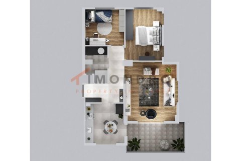 3+1 Lejlighed  i Aksu, Antalya, Tyrkiet Nr. 184016 - 16