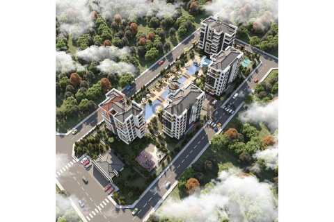 3+1 Lejlighed  i Aksu, Antalya, Tyrkiet Nr. 184016 - 3