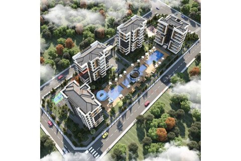 3+1 Lejlighed  i Aksu, Antalya, Tyrkiet Nr. 184016 - 2