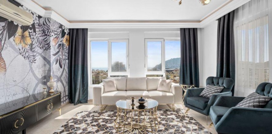 Квартира  3-х ком. в Аланье, Анталья, Турция №193500