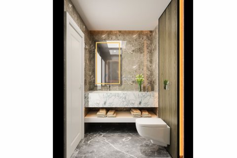 1+1 Lejlighed  i Alanya, Antalya, Tyrkiet Nr. 211482 - 2