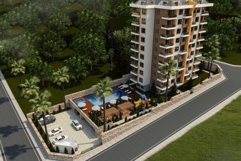 1+1 Lejlighed  i Alanya, Antalya, Tyrkiet Nr. 211482 - 1