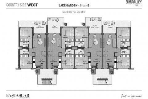 Продажа квартиры  в Северном Кипре 2+1, 73.2м2, №188976 – фото 2