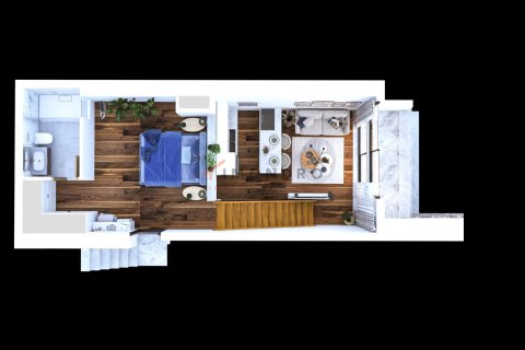 Продажа квартиры в Бахчели, Гирне, Северный Кипр 1+1, 137м2, №193904 – фото 13