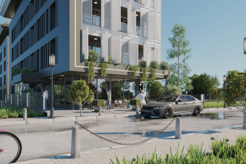 آپارتمان در  Alanya ، ترکیه 2 خوابه ، 82 متر مربع.  شماره 183565 - 11