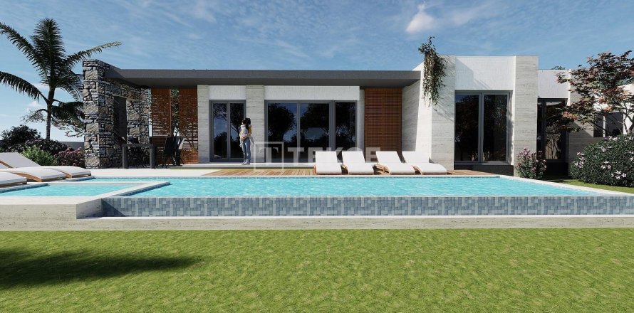 3+1 Villa  i Bodrum, Mugla, Tyrkia Nr. 192466