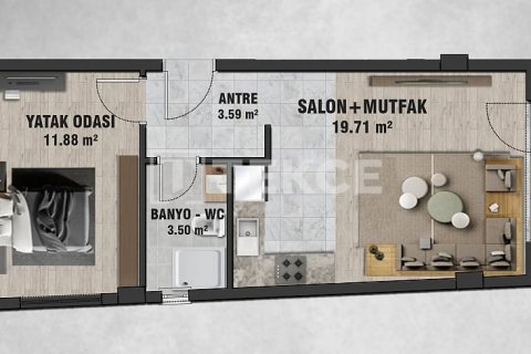 Продажа квартиры  в Анкаре, Турция 2+1, 90м2, №194098 – фото 26