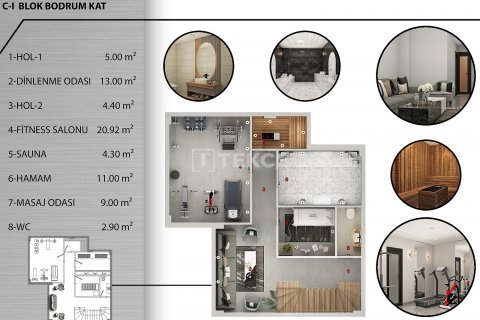 Продажа виллы  в Анталье, Турция 4+1, 348м2, №194103 – фото 29