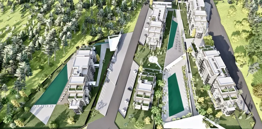 Квартира  2+1 в Аксу, Анталья, Турция №183096