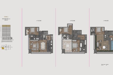 Продажа квартиры  в Стамбуле, Турция 3+1, 322м2, №190335 – фото 3