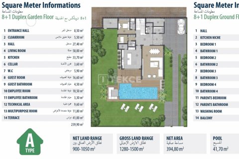 Продажа виллы  в Бююкчекмедже, Стамбуле, Турция 6+1, 468м2, №167764 – фото 21