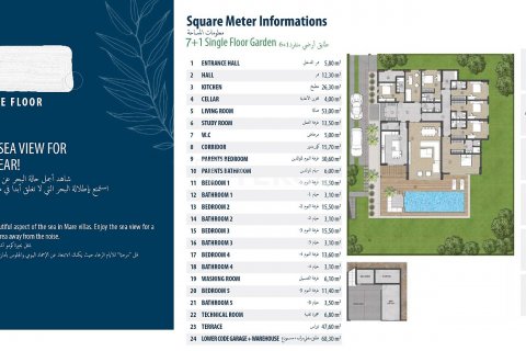 Продажа виллы  в Бююкчекмедже, Стамбуле, Турция 6+1, 468м2, №167764 – фото 20