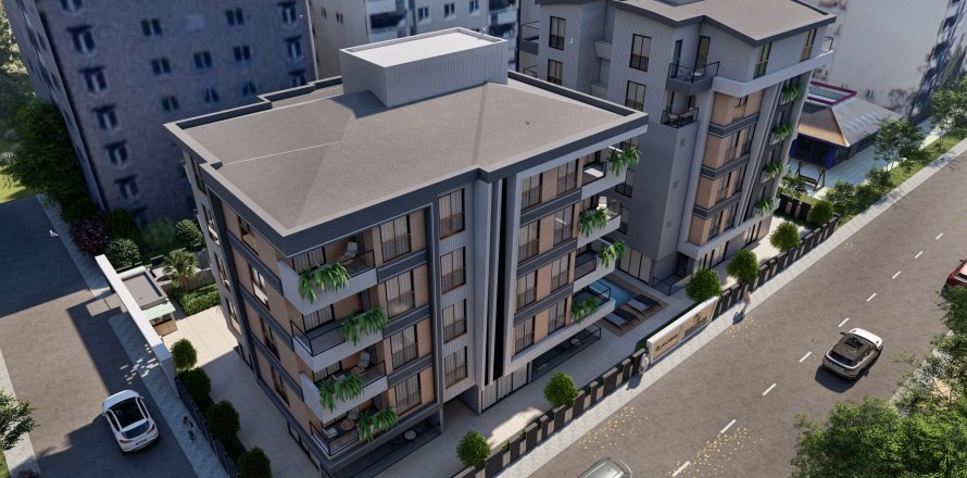 Daire  1+1  Antalya, Türkiye №189175