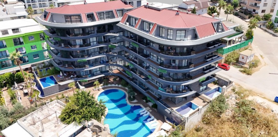 2+1 Penthouse  i Kestel, Antalya, Tyrkiet Nr. 46303