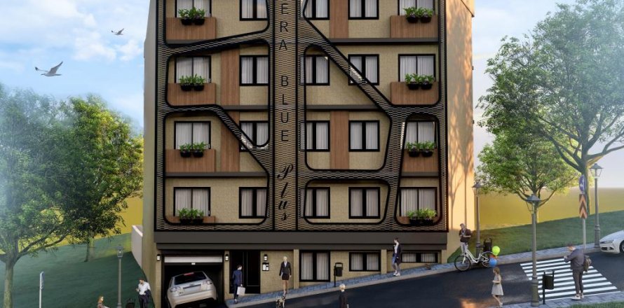 Квартира  3-х ком. в Стамбуле, Турция №186380