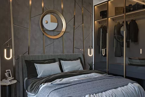 آپارتمان در  Alanya ، ترکیه 1 خوابه ، 58 متر مربع.  شماره 189463 - 17