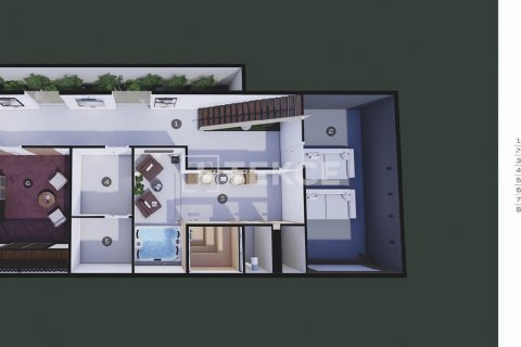 Продажа виллы  в Урле, Измире, Турция 5+1, 687м2, №211377 – фото 21