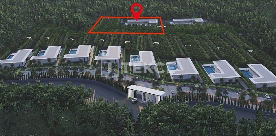 Вилла  5+1 в Урле, Измир, Турция №211377