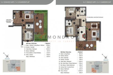 Продажа квартиры  в Картале, Стамбуле, Турция 3+1, 193м2, №188846 – фото 23