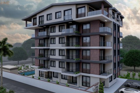 1+1 Lejlighed  i Alanya, Antalya, Tyrkiet Nr. 185804 - 3