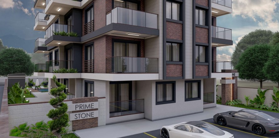 1+1 Lejlighed  i Alanya, Antalya, Tyrkiet Nr. 185804