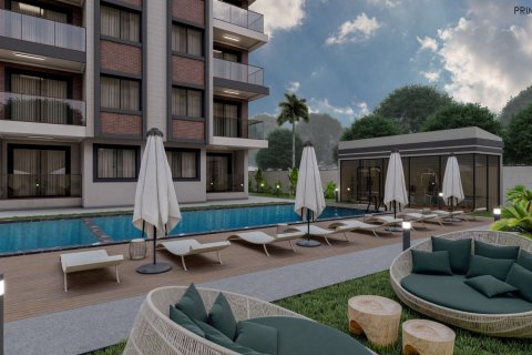 1+1 Lejlighed  i Alanya, Antalya, Tyrkiet Nr. 185804 - 7