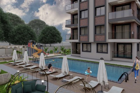 1+1 Lejlighed  i Alanya, Antalya, Tyrkiet Nr. 185804 - 5