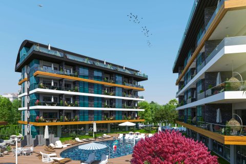1+1 Lägenhet  i Alanya, Antalya, Turkiet Nr. 185809 - 8