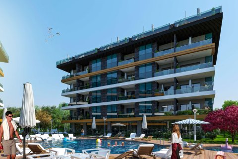 1+1 Lägenhet  i Alanya, Antalya, Turkiet Nr. 185809 - 1