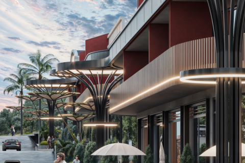 Продажа квартиры  в Аланье, Анталье, Турция студия, 69м2, №185783 – фото 17