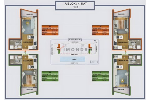 Продажа виллы  в Кепезе, Анталье, Турция 2+1, 130м2, №193651 – фото 16