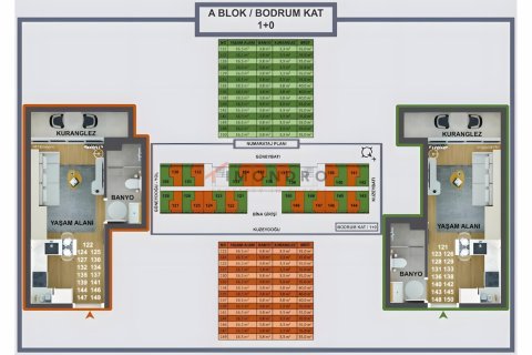 Продажа квартиры  в Кепезе, Анталье, Турция 1+1, 55м2, №193650 – фото 18