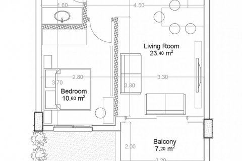 1+1 Leilighet i Yekta Green Life Gazipasa Residence, Gazipasa, Antalya, Tyrkia Nr. 160706