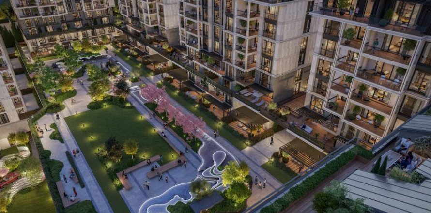 آپارتمان در  Istanbul ، ترکیه 184 متر مربع.  شماره 186043