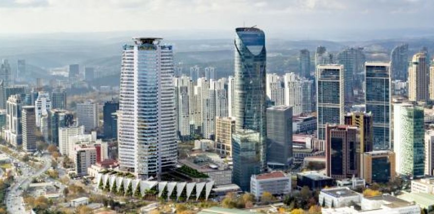 Квартира 2-х ком. в Стамбуле, Турция №186041