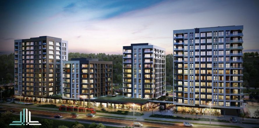 Квартира  2-х ком. в Стамбуле, Турция №186332