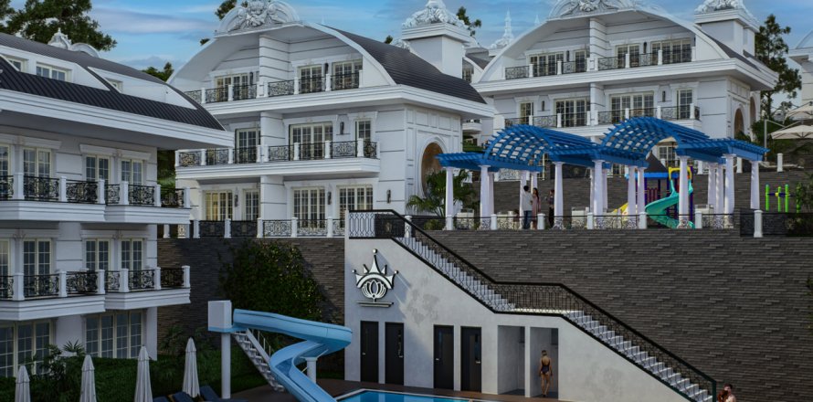 2+1 Villa  in Alanya, Antalya, Türkei Nr. 184430