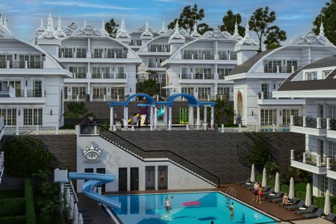 2+1 Villa  in Alanya, Antalya, Türkei Nr. 184430 - 2