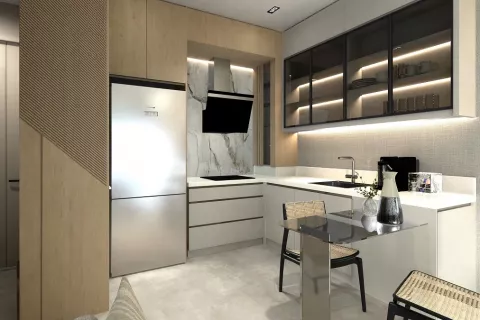 آپارتمان در  Mugla ، ترکیه 2 خوابه ، 75.85 متر مربع.  شماره 183404 - 4