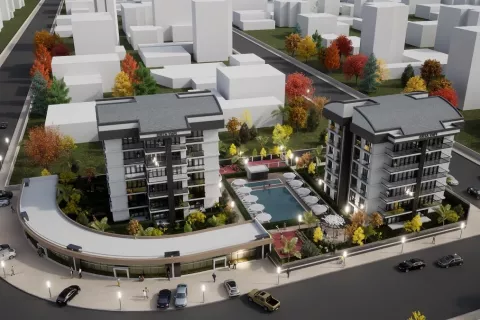 Продажа квартиры  в Аксу, Анталье, Турция 2+1, 85м2, №182783 – фото 4