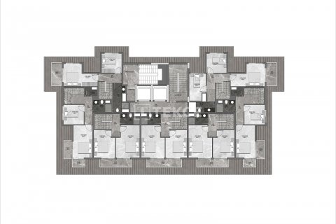 Apartment for sale in Alanya, Antalya, Turkey, 1 bedroom, 62m2, No. 192662 – photo 14