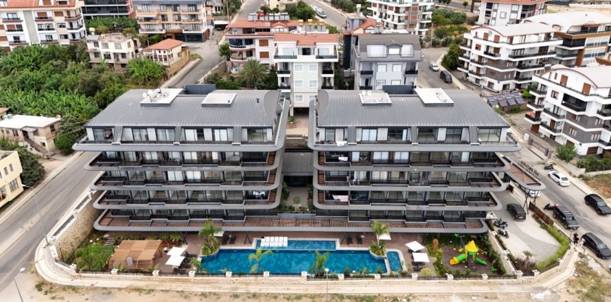 1+1 Leilighet  i Alanya, Antalya, Tyrkia Nr. 48738
