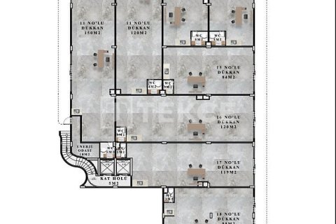 Büro  in Alanya, Antalya, Türkei Nr. 206608 - 13