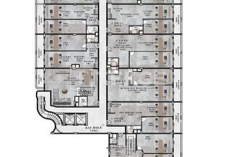 Büro  in Alanya, Antalya, Türkei Nr. 206608 - 12