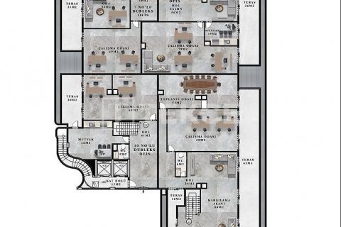 Büro  in Alanya, Antalya, Türkei Nr. 206608 - 15