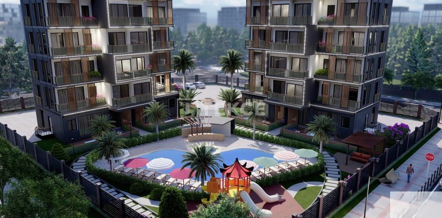 Квартира  5+1 в Мезитли, Мерсин, Турция №186938