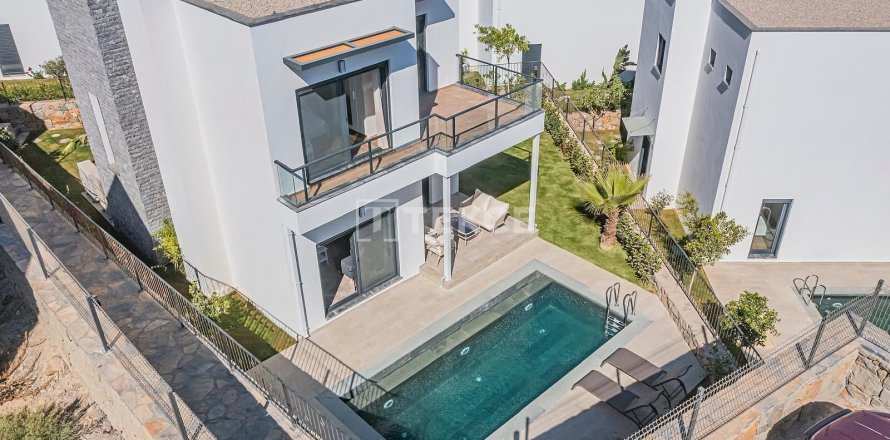 4+1 Villa  i Bodrum, Mugla, Tyrkiet Nr. 177504