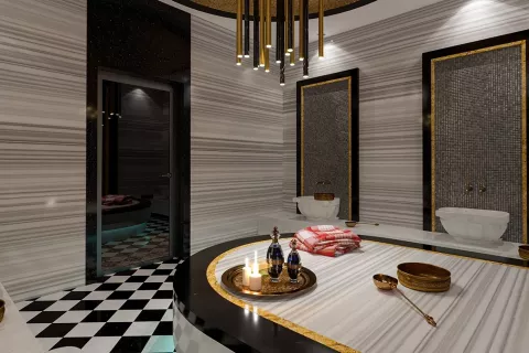 Продажа квартиры  в Аксу, Анталье, Турция 1+1, 66м2, №182936 – фото 30