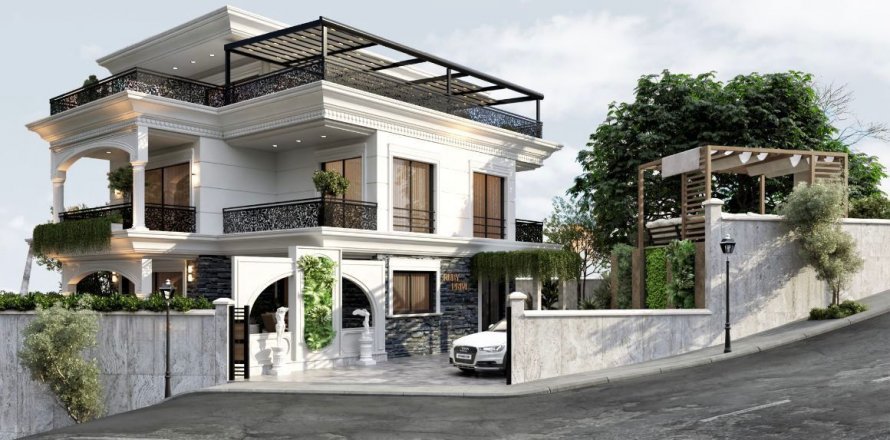 Квартира  4+1 в Аланье, Анталья, Турция №185831