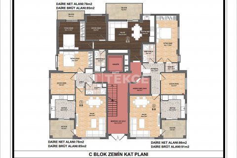 Продажа квартиры  в Бурсе, Турция 2+1, 85м2, №187570 – фото 6